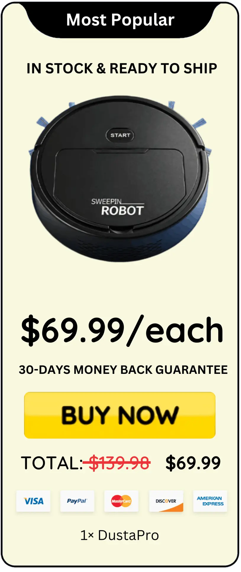 DustaPro offer price