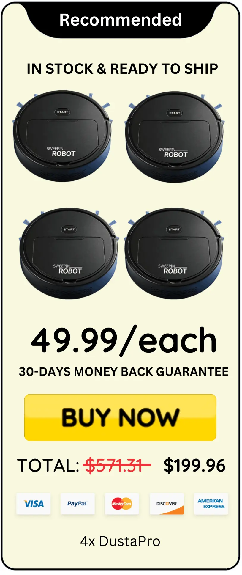 DustaPro offer price